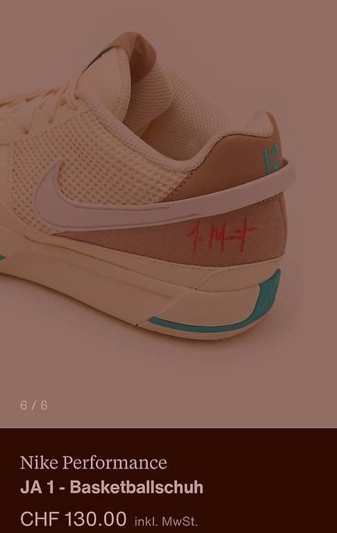 Basketballschuhe neu, Nike Performence JA1, gr 42 / 10.5 1