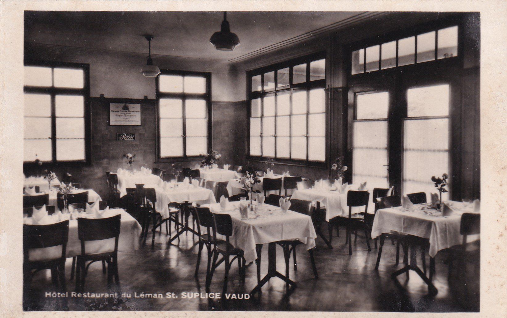 Cartoline postali: Hôtel Restaurant du Léman St. Suplice Vaud – Usato da Cormoret venduto da Pascalll2001