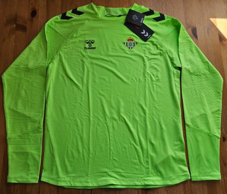 Real Betis Sevilla Trainingsoberteil Hummel NEU L Spanien