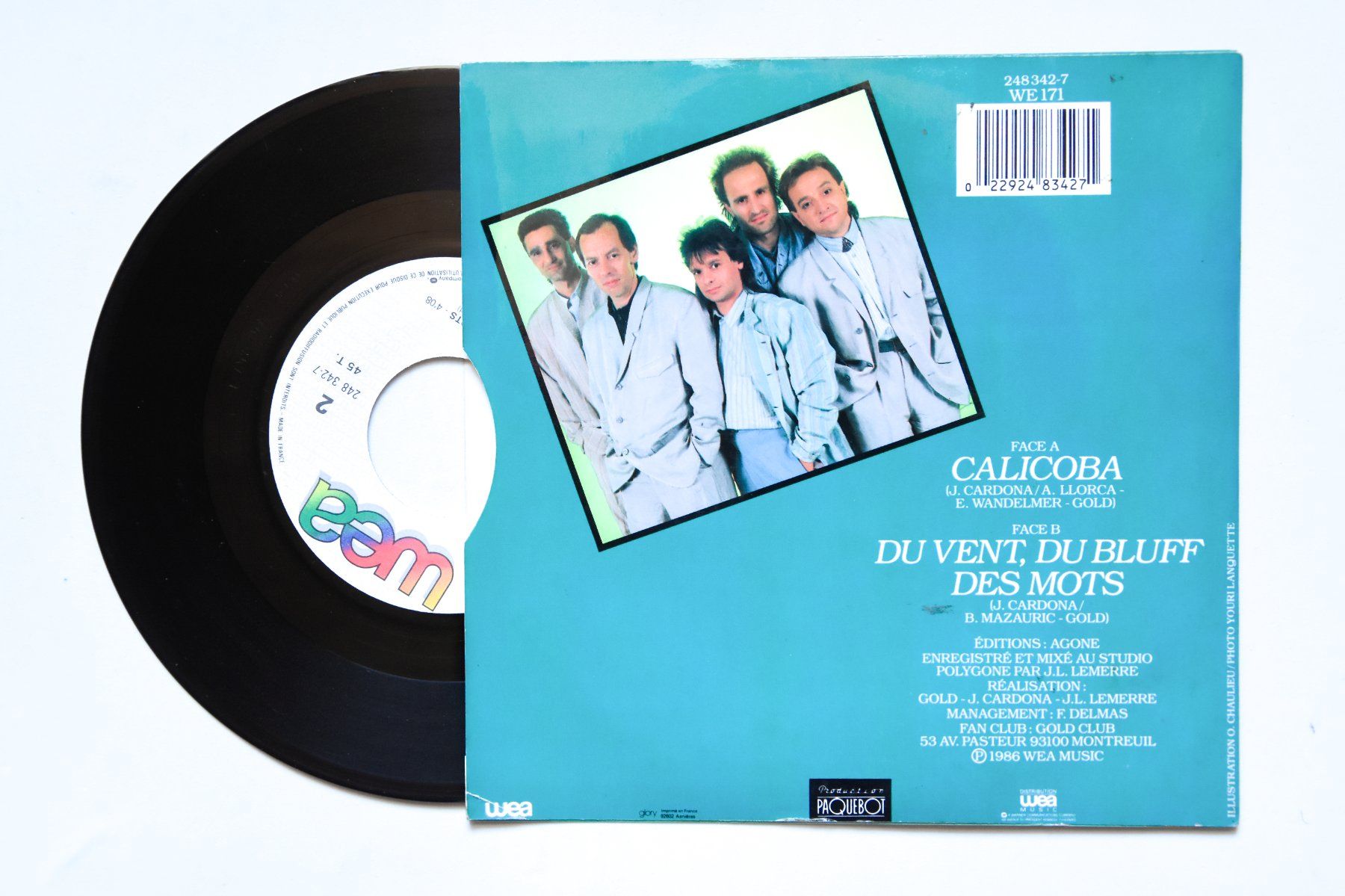 Dischi in vinile: Gold - Calicoba – Usato da Belmont-sur-Yverdon venduto da ag97 1