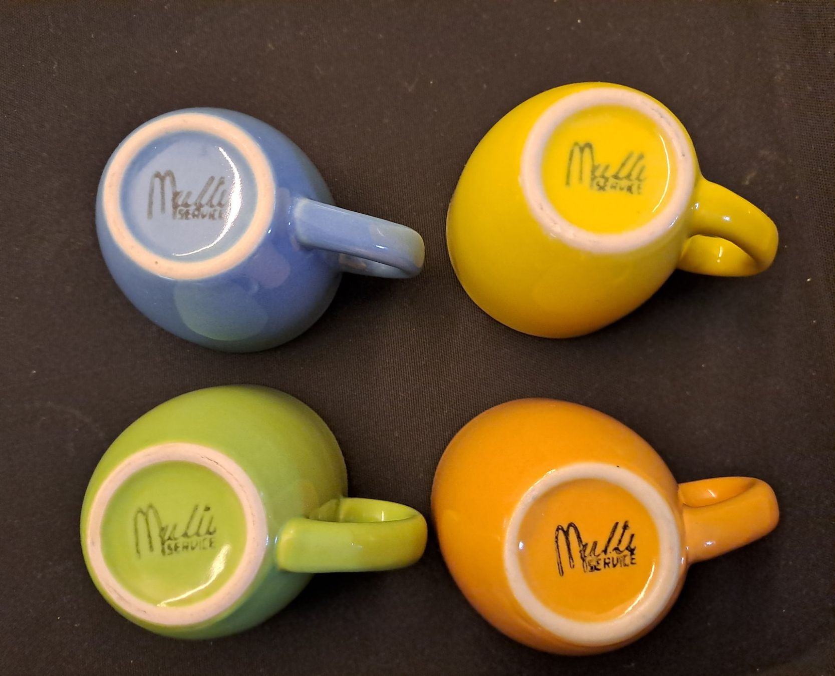Tazze: Vier Espressotassen – Nuovo (secondo la descrizione) da Wädenswil venduto da neonfarbig 1
