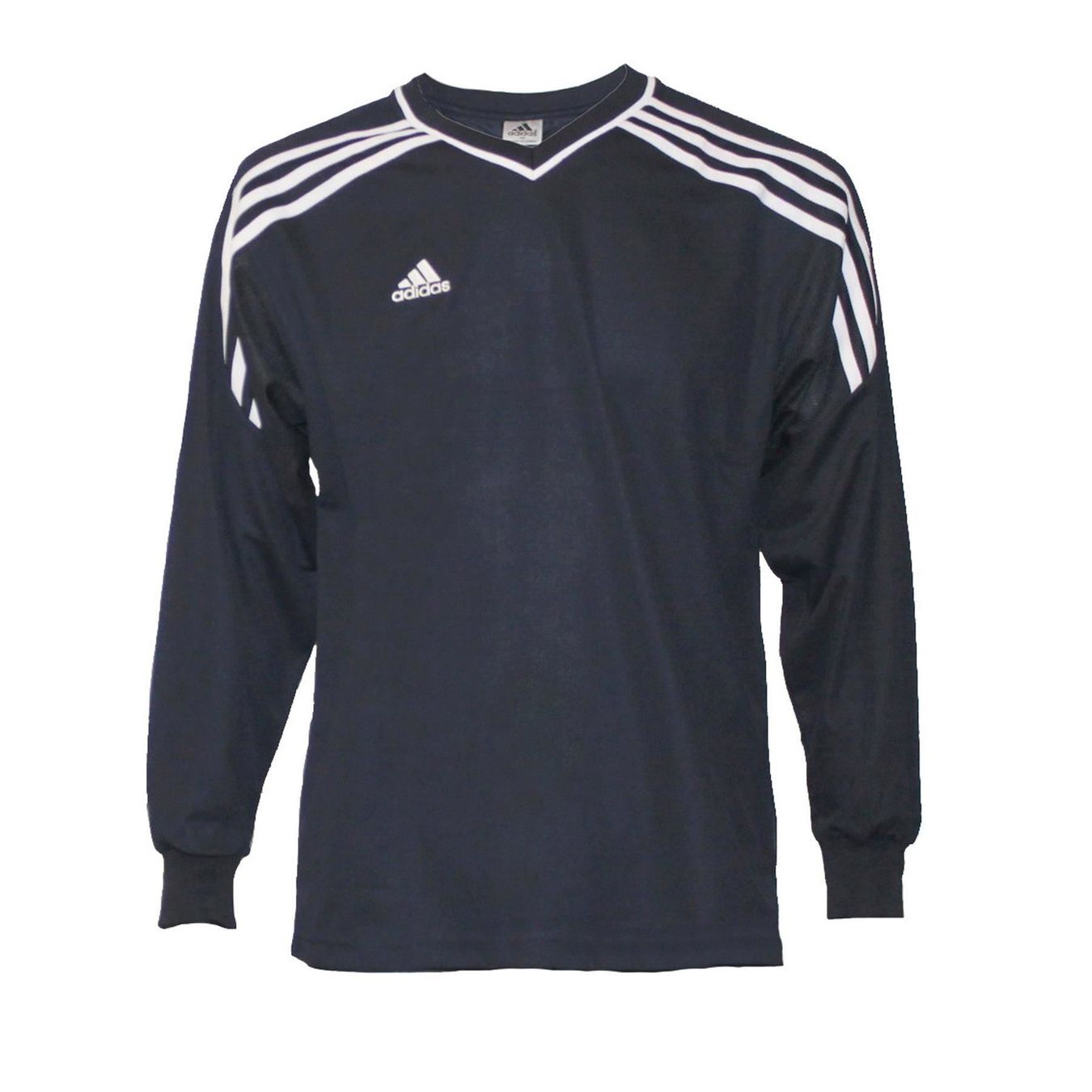 Adidas Pullover & Sweatshirts: adidas LS -Tee Pullover /made in Korea/dunkelblau/Gr.110/2XL – Neu und originalverpackt aus Wohlenschwil von EddieS-Outlet 3