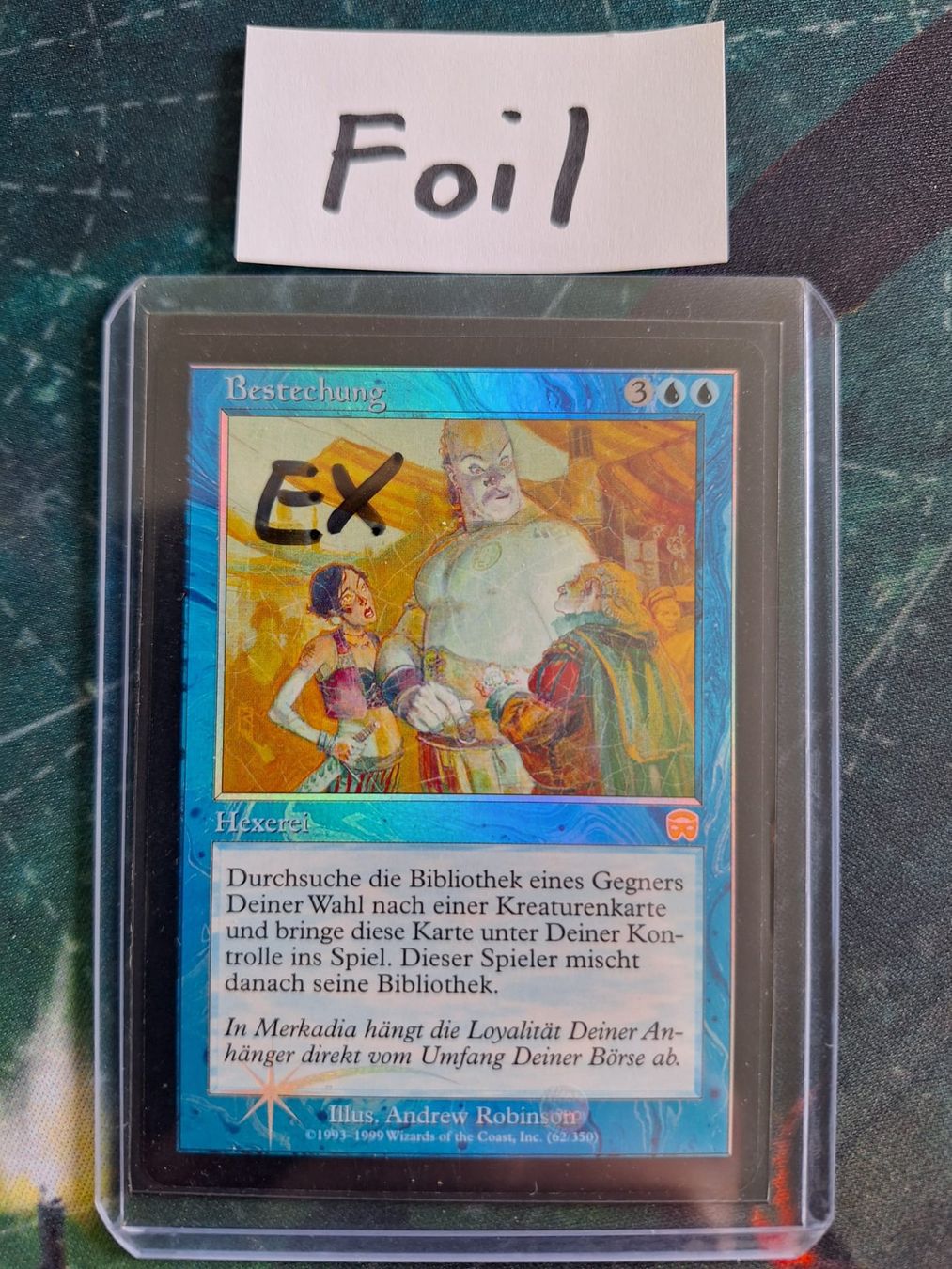 Magic The Gathering Carte collezionabili: Bestechung/Bribery FOIL, Mercadian Masques – Usato da Aarau venduto da bag_t65l 2