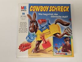 Cowboy Schreck MB Spiele: Wer bezwingt das störrische Muli?