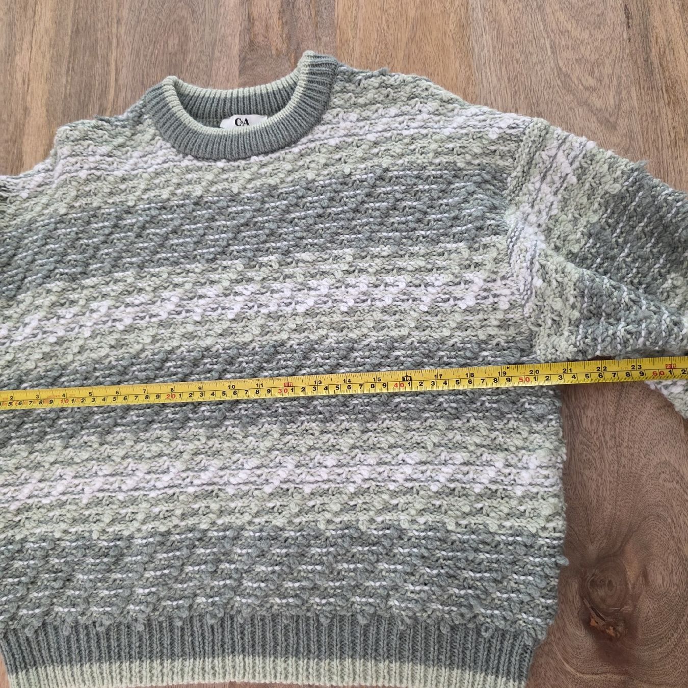 C&A Maglioni & Felpe: Damen Pullover  gestreift grün Grösse S neu – Nuovo (secondo la descrizione) da Rheinsulz venduto da Gilea 5