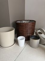 Lot de pots / cache pots 