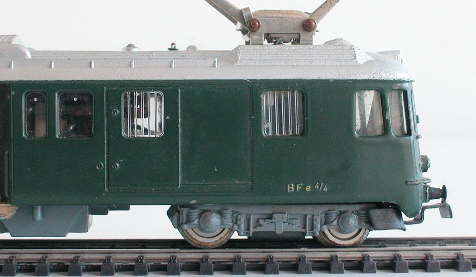 Hag Modelleisenbahnen: Hag elektr. Triebwagen BFe 4/4 der SBB Spur H0 – Gebraucht aus Oberwil BL von Klang 2