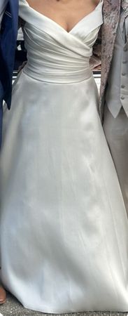 Brautkleid JARICE Grösse 44 Elfenbein Argentin in gutem Zust