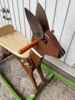 altes antikes REH Schauckelpferd * rar Wisa Gloria Spielzeug