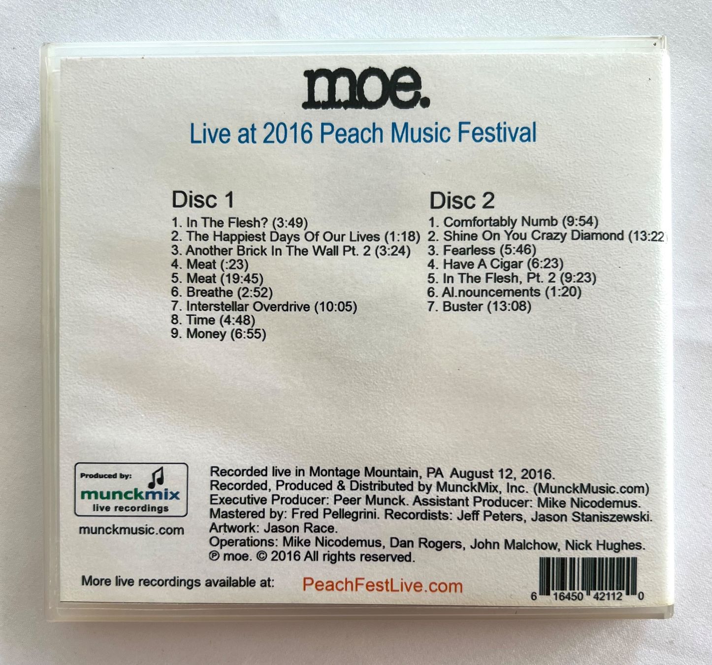 CD: MOE. - The Peach / 2 CD Set – Nuovo (secondo la descrizione) da Schaffhausen venduto da Mond689 1