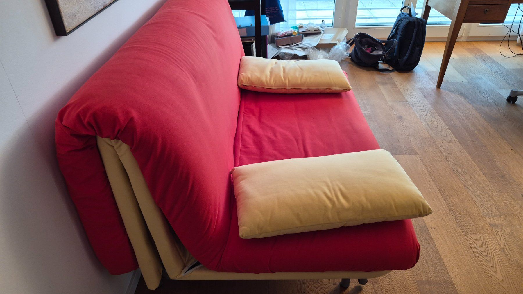 Letti: Bettsofa - rot, 140 x 190 cm – Usato da Kriens venduto da Licet 2