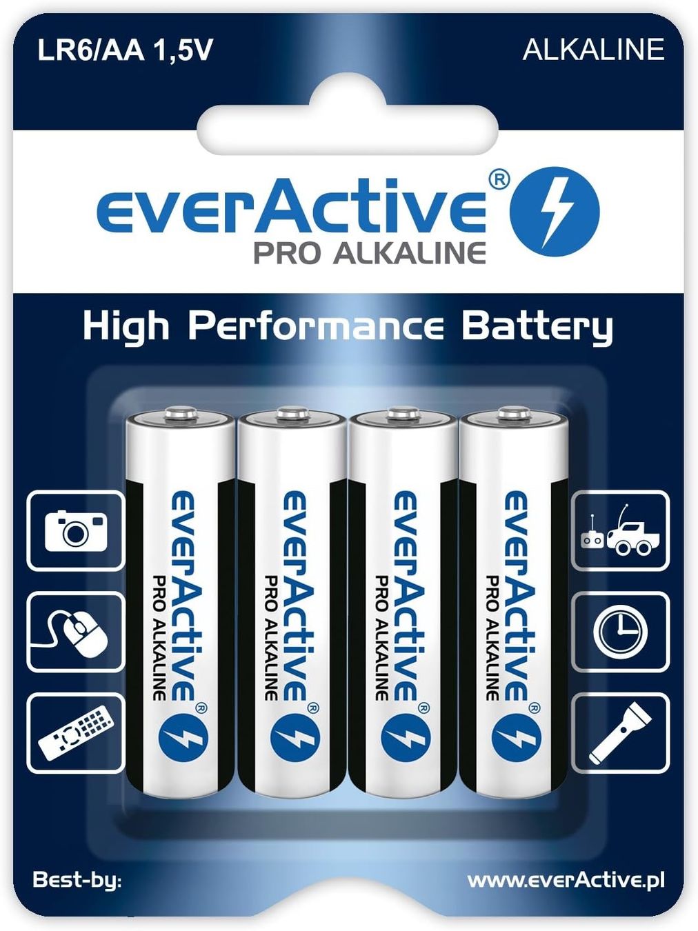 Akkus & Batterien: everActive AA Batterien 40er Pack, Pro Alkaline, Mignon LR6 – Neu und originalverpackt aus Bülach von StoreInShop.com 2