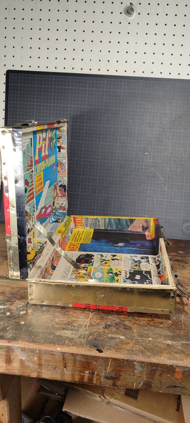 Valigie: Wunderschöner  seltener DAKAR  Cot-Cot-Koffer“ COMIC STYLE – Usato da Gelterkinden venduto da MYSTOREFORYOU4460 3