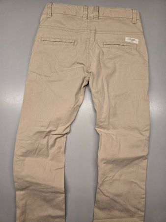 Jungen Chino Hose Gr. 116 Campus beige