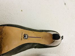 Schuhe mit Plateau von Navyboot Leder, Gr. 36