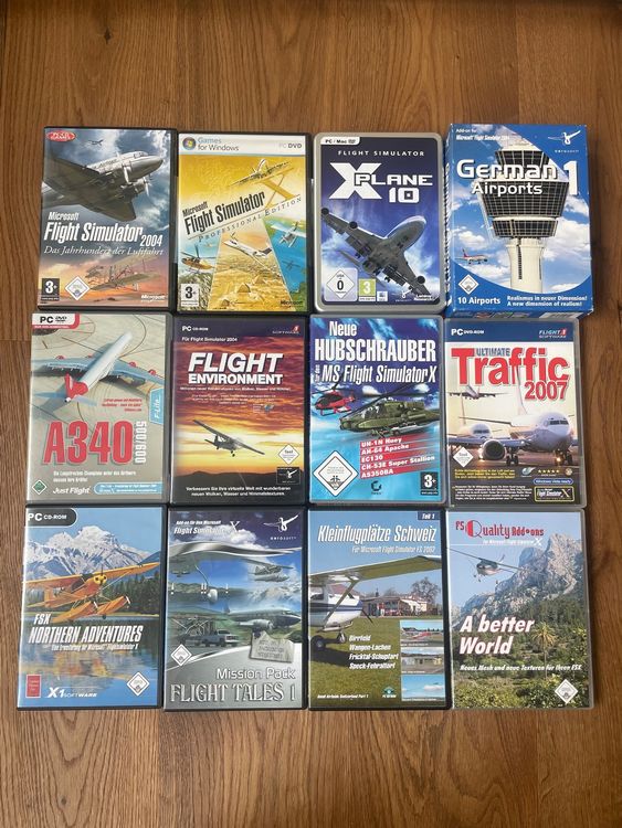 Microsoft Flight Simulator 2004 - PC CD-ROM (Gebraucht) in Kriens für