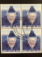 CH1999 Zu 971 -1er tour du monde en ballon - bloc 4 - 1er j