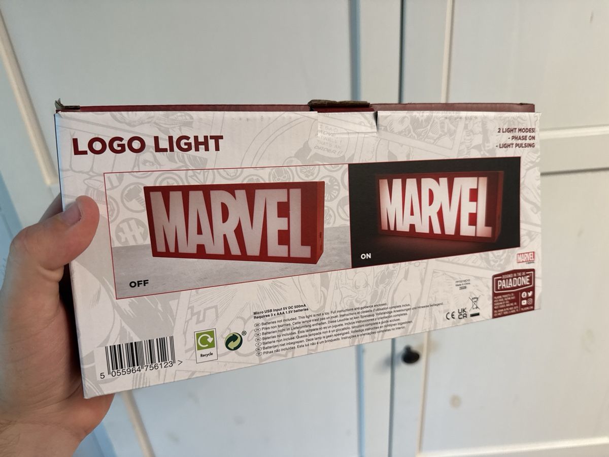 Lampen: Marvel Logo Lampe – Neu (gemäss Beschreibung) aus Istighofen von diefja 1