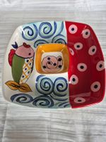 Chip Dip Tray with fish pattern
