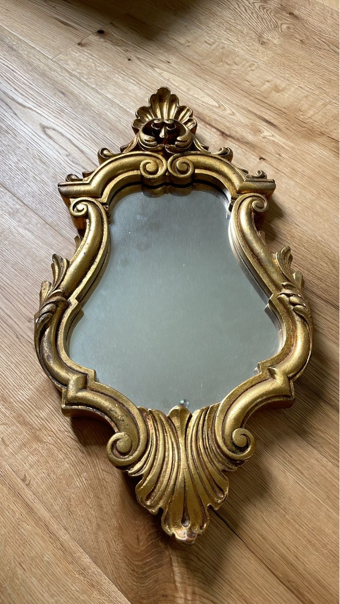 Specchi: Vintage Gold Decorative Mirror – Usato da Oberwil BL venduto da watericeair