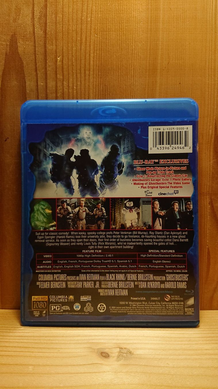 Tutti i DVDs: GHOSTBUSTERS Blu-Ray Englisch Version – Usato da Wilderswil venduto da Exebub 1