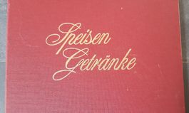 Wunderschöne, edle Speise & Getränke-Karten 15 Stück