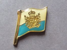 PIN, LÄNDER FLAGGE SAN MARINO