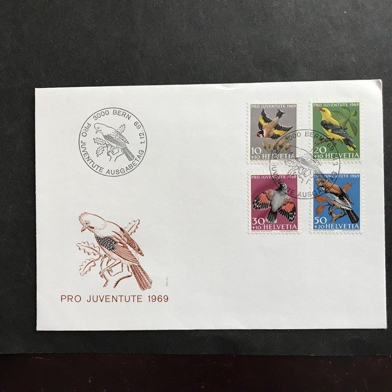 Tutti i francobolli: PJ 1969 Satz FDC – Usato da Uitikon Waldegg venduto da Gooddeal05