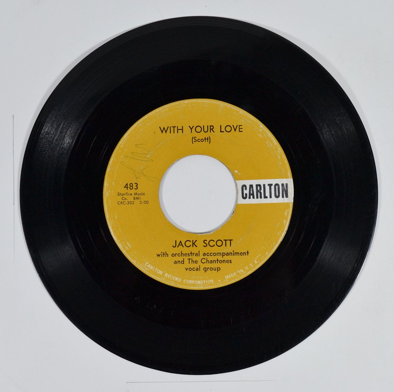 Dischi in vinile: Single: JACK SCOTT - Geraldine / With Your Love – Nuovo (secondo la descrizione) da Frenkendorf venduto da Yard-Sale-2000 1