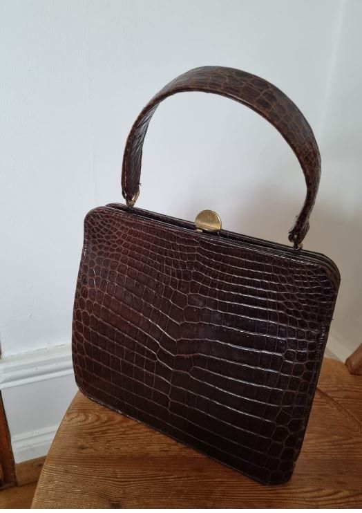Borse da donna: Handtasche - Krokotasche – Usato da Herrliberg venduto da Julianopie