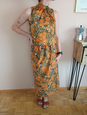 Sommer Set selbst genäht Grösse XS/S