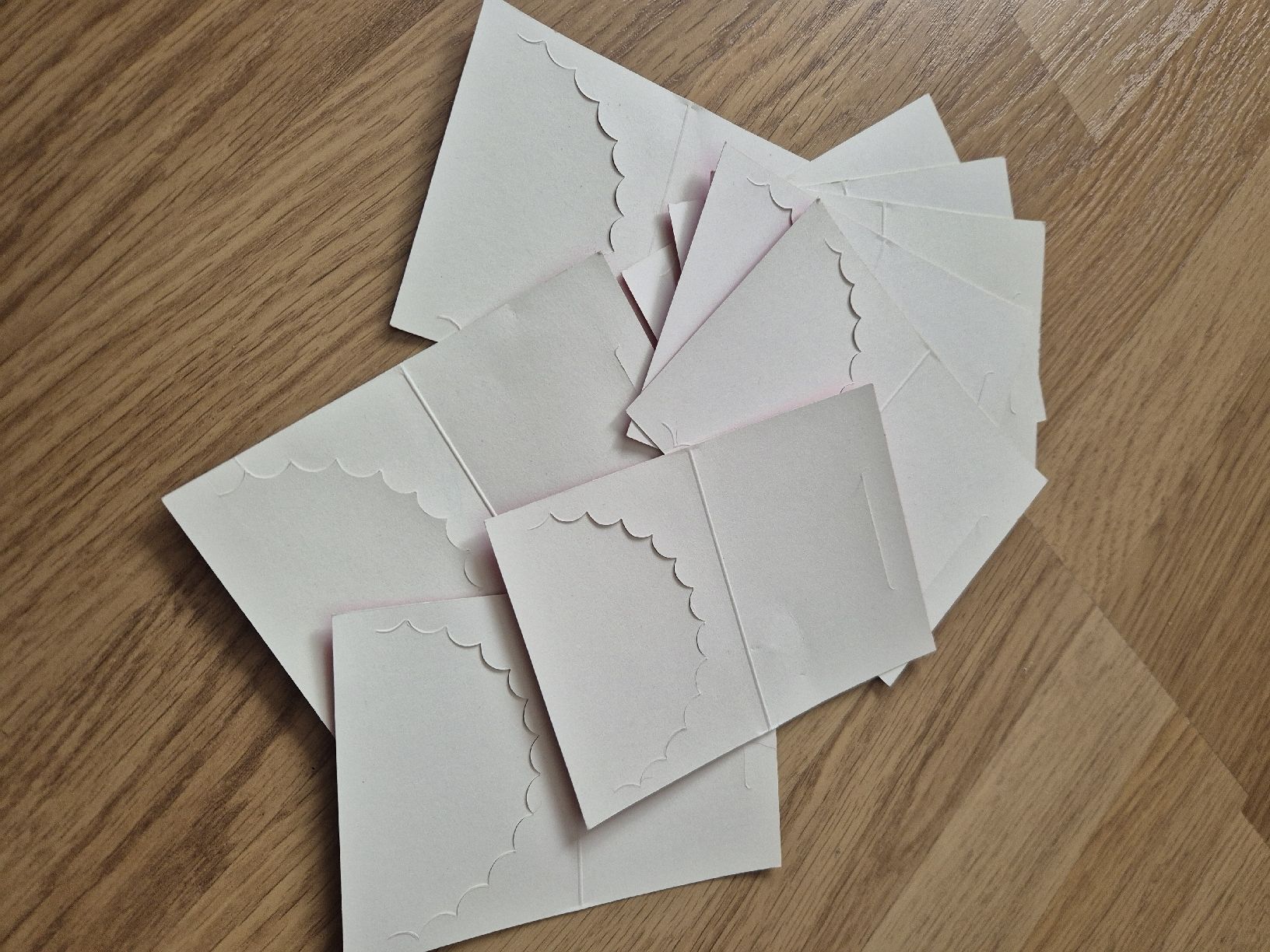 Cartoline: DIY Karten Rohlinge Karten Tischkarten – Usato da Langenthal venduto da Polarisstern 1