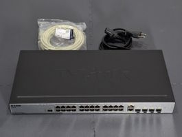 Switch Ethernet administrable 24 ports D-Link DES-3200-28