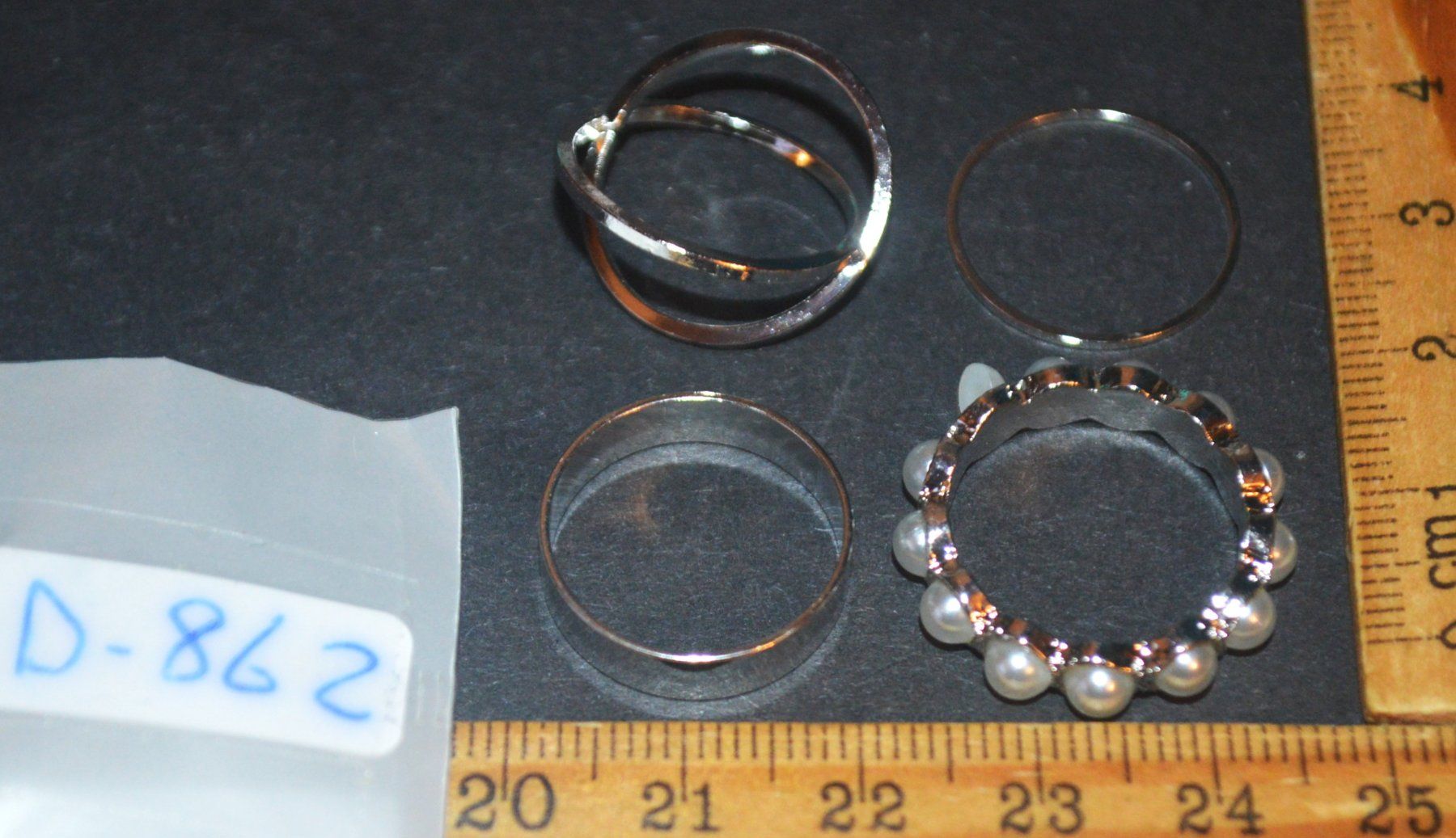 Sonstiger Schmuck: Ring Set D-862 – 4 Stück – Neu und originalverpackt aus Goldiwil (Thun) von han_v5b7 5
