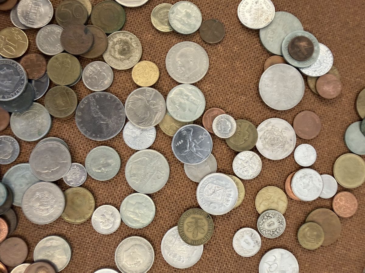 Tutti le monete: Collection de pieces de monnaie diverses  – Usato da montreux venduto da Always-Good 3