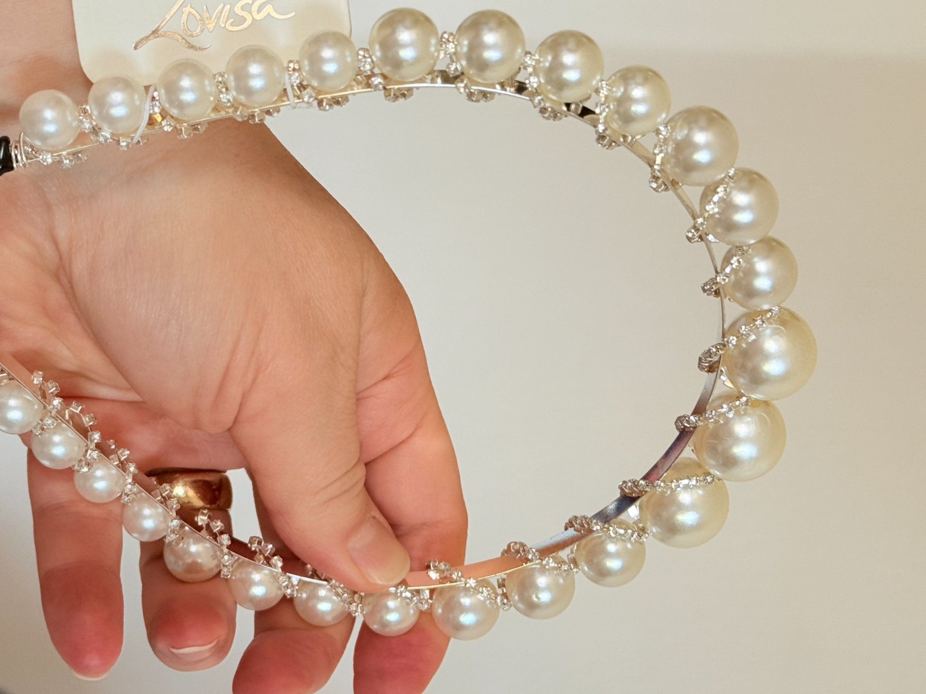 Accessori per capelli: Bandeau perles et strass neuf – Nuovo (secondo la descrizione) da Genève venduto da AGBERG 6