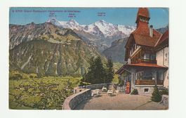 AK Grand Restaurant Harderkulm Interlaken BE 1928