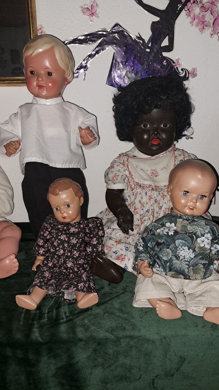 Bambole: Puppensammlung  Vintage  – Usato da Kölliken venduto da Upcycling-by-Mc-TAM 1