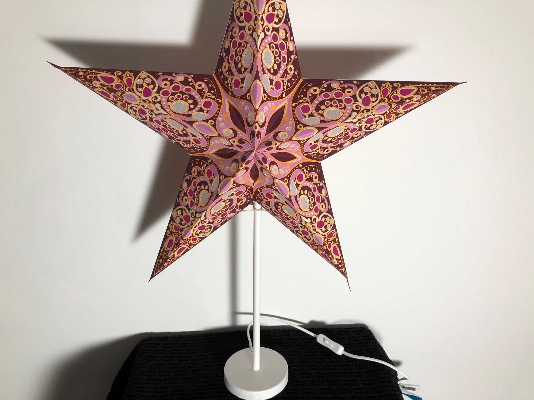 Alle Dekorationen: Leuchtstern - rani - 60cm / mit Standfuss + LED – Neu und originalverpackt aus Bergdietikon von Garak 3