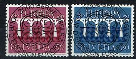 Europe 708-709 ET-Vollstempel Berne