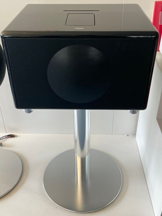 Geneva Sound System, Radio, CD Player Mod.L in Black & Fuss Kaufen