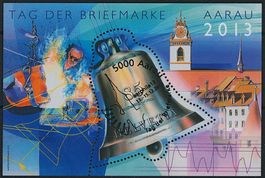 2013 - Tag der Briefmarke - Aarau - Block - Sonderstempel