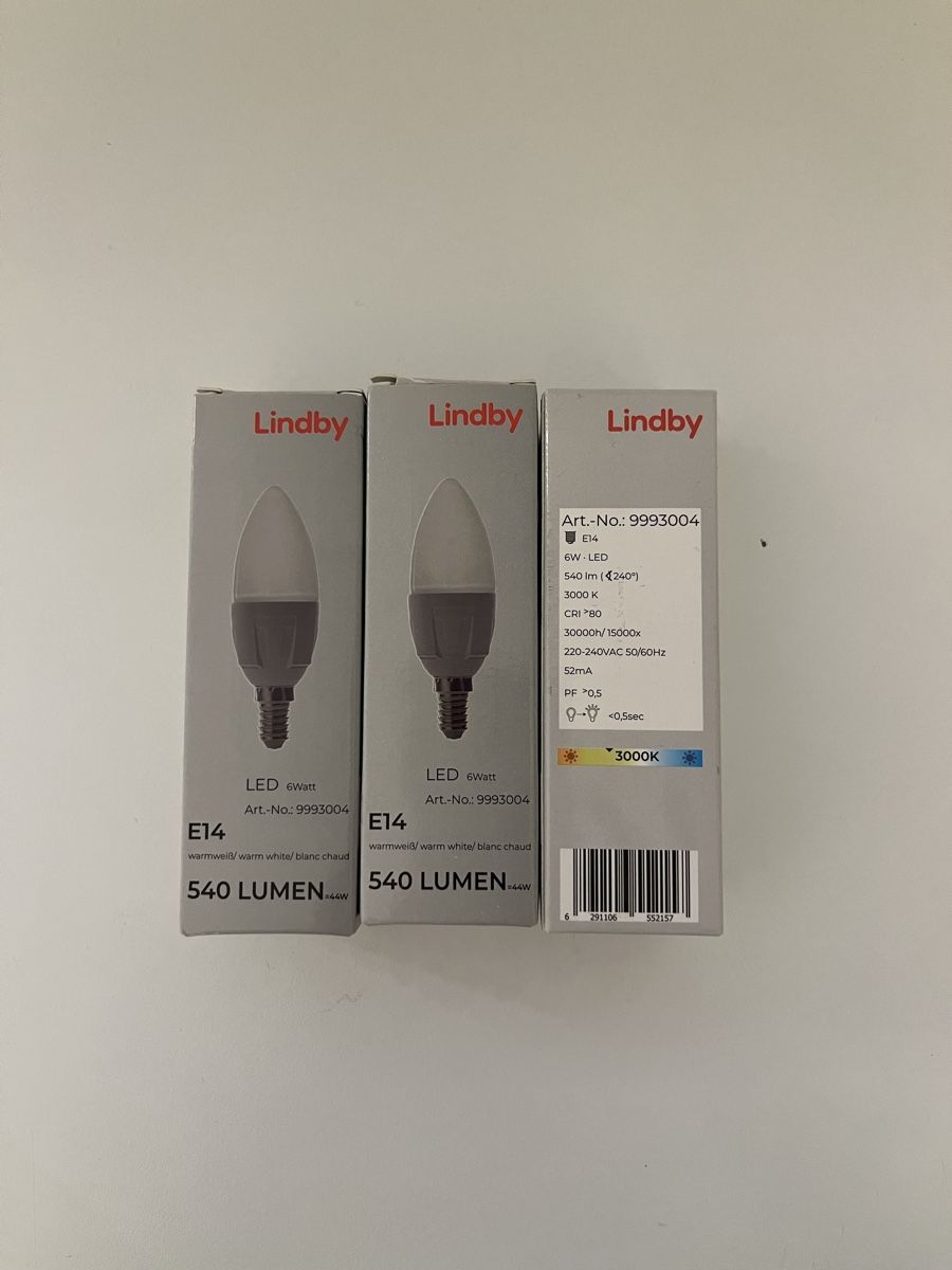Lampes: Lindby LED Kerzen E14, warmweiss, 3 Stk – Neuf avec emballage d'origine à Solothurn par digimon_racingteam 1