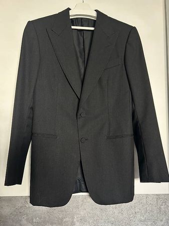Sakko Tom Ford schwarz/anthrazit Grösse: 48 R