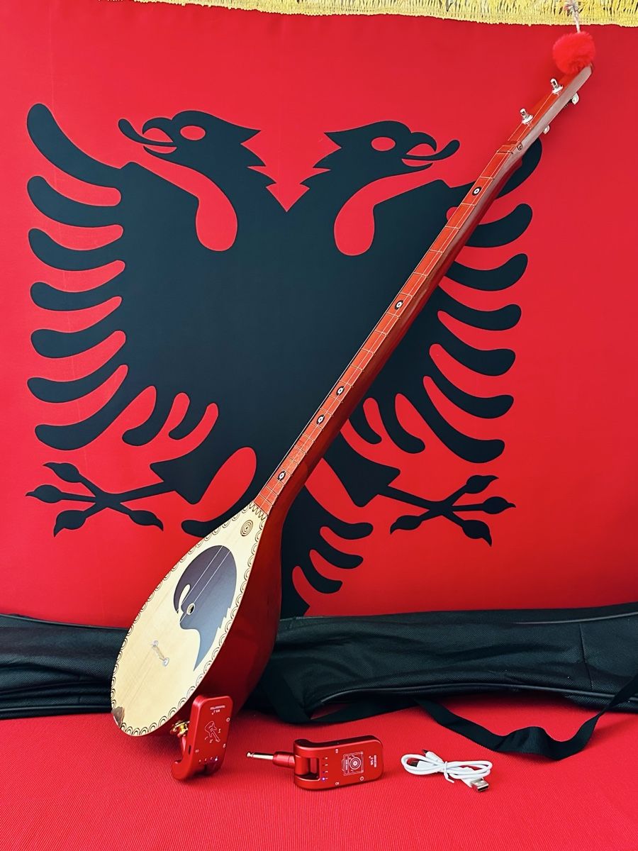 Musikinstrumente: Qifteli  e re kromatike – 22 nota, tonalitet C – Neu und originalverpackt aus Kirchberg SG von rex_pfd8
