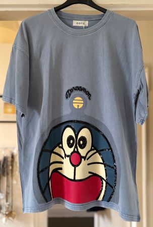 T-SHIRT "DORAEMON" EN COTON!! M NOUVEAUTÉ 2026/27