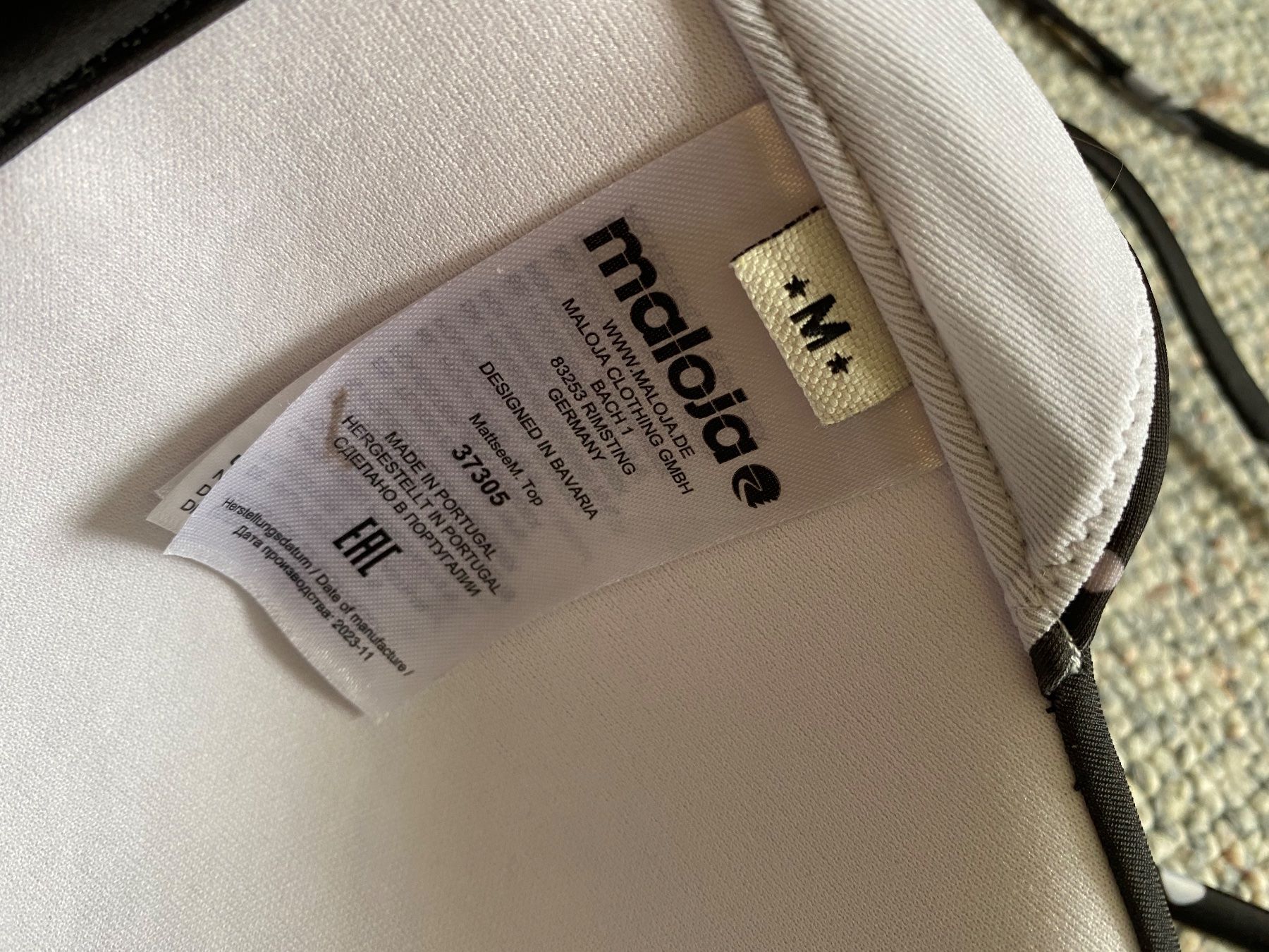 Maloja Costumi da bagno & Bikini: Maloja Bikini Gr. M/XL, Deep Black Flora – Nuovo (secondo la descrizione) da Summaprada venduto da hirschuh506 2
