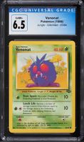 1999 Pokemon Jungle Venonat #63 CGC 6.5 EXMT+