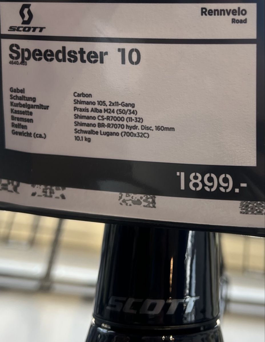 Scott Biciclette: Scott Speedster 10 Rennrad Grösse M  – Usato da Heiden venduto da Semir27 5
