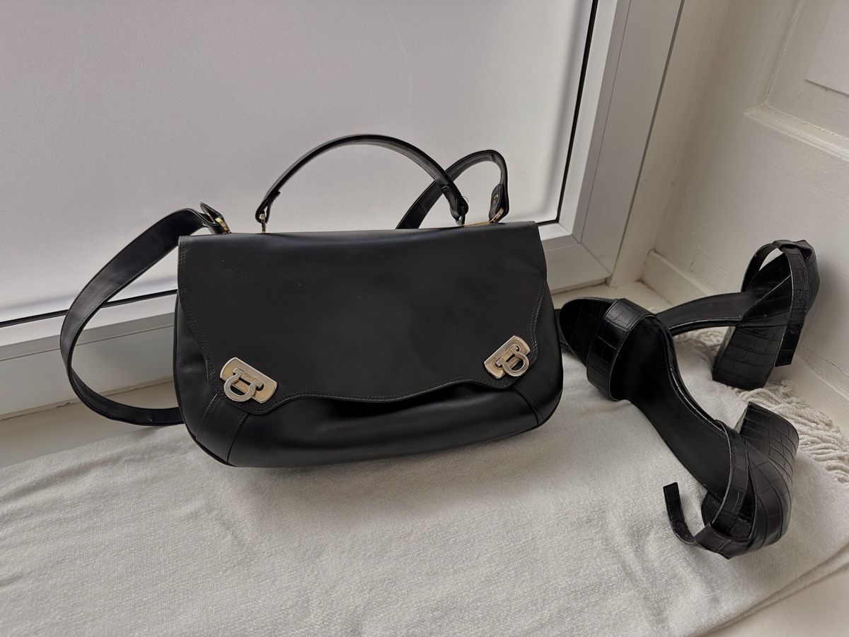 Vintage Ferragamo Leather Shoulder Bag (D'occasion) à Zürich pour CHF ...